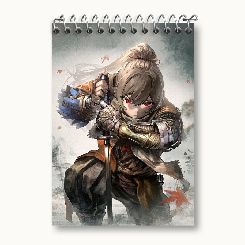 دفتر یادداشت 50 برگ خندالو مدل بازی سکیرو (sekiro) کد 31704