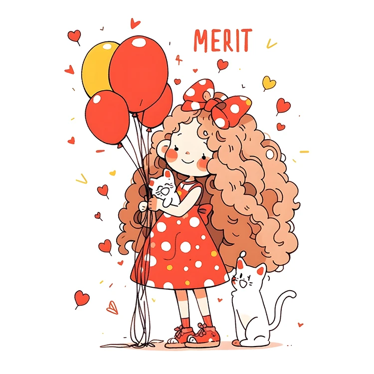 استیکر پارچه و لباس پاد آفرین مدل کارتونی کیوت فانتزی بامزه کد S3606