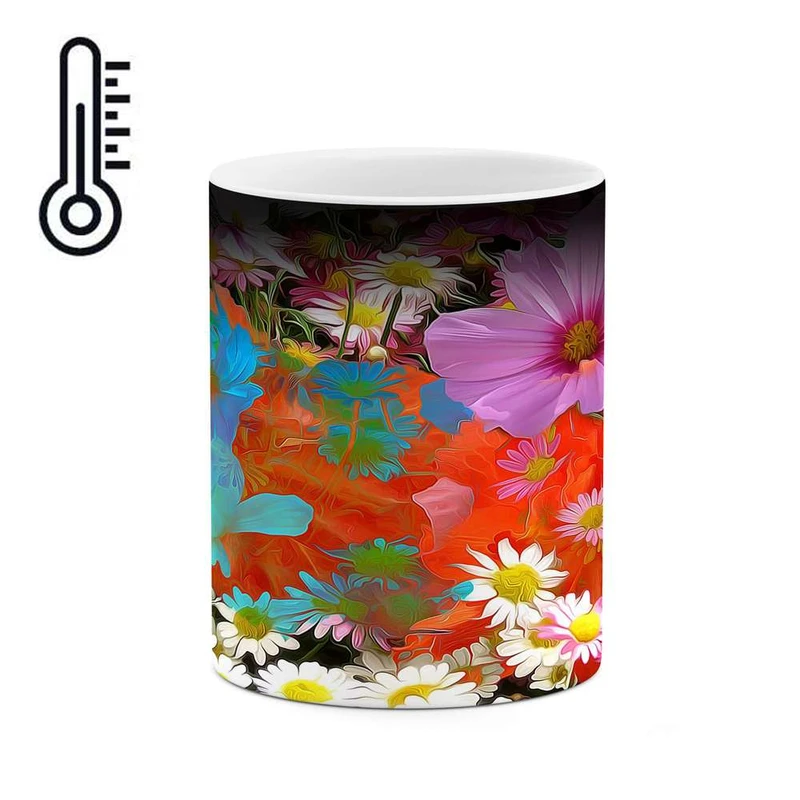 ماگ حرارتی کاکتی مدل نقاشی کد mgh13764