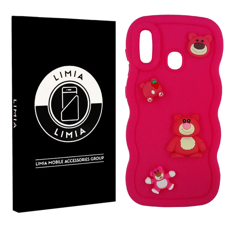 کاور لیمیا مدل عروسکی برجسته مناسب برای گوشی موبایل سامسونگ Galaxy A20 / A30