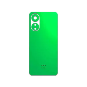 MAHOOT Matte-Green Cover Sticker for Oppo A78 4G