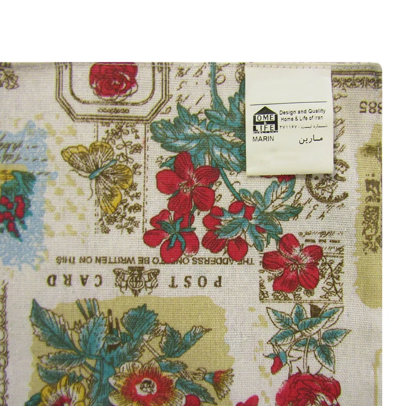 عکس شماره 3 : ست لوازم اداری رومیزی هوم اند لایف مدل مارین طرح گل و پروانه مجموعه 3 عددی