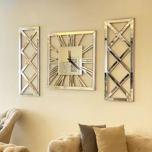 ساعت دیواری مدل m101 بسته 3 عددی