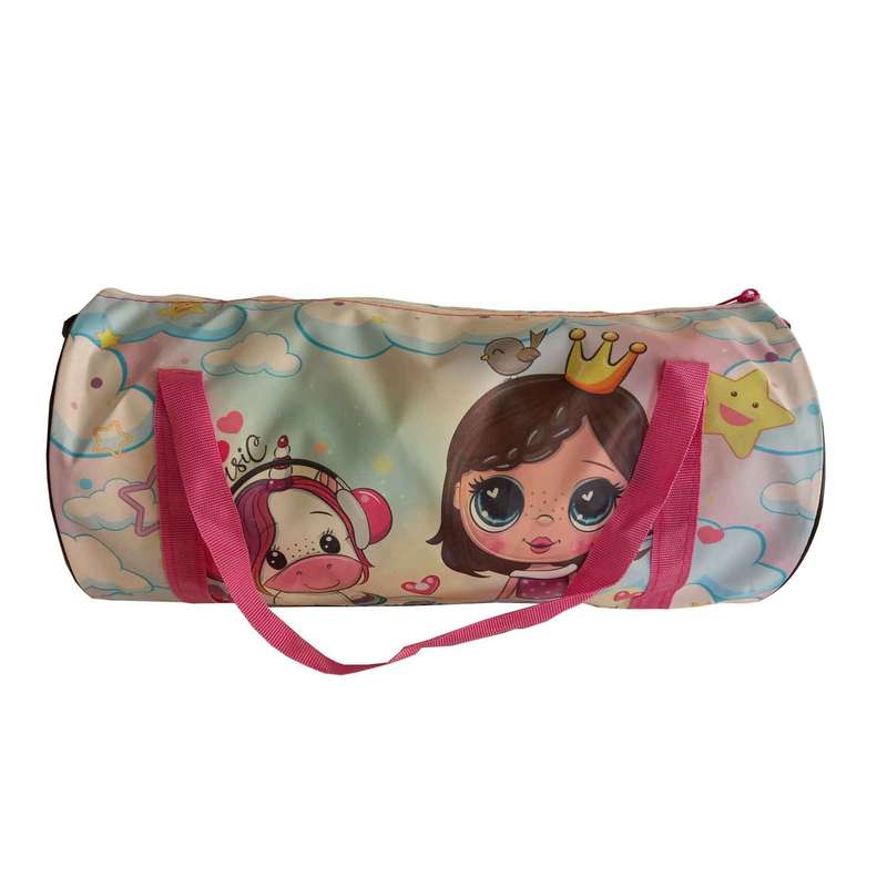 ساک سفری مدل یونیکورن و دختر کد 33-MUSIC-PRINCE