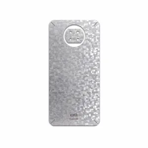 MAHOOT Silver-Silicon Cover Sticker for Xiaomi Redmi Note 9T