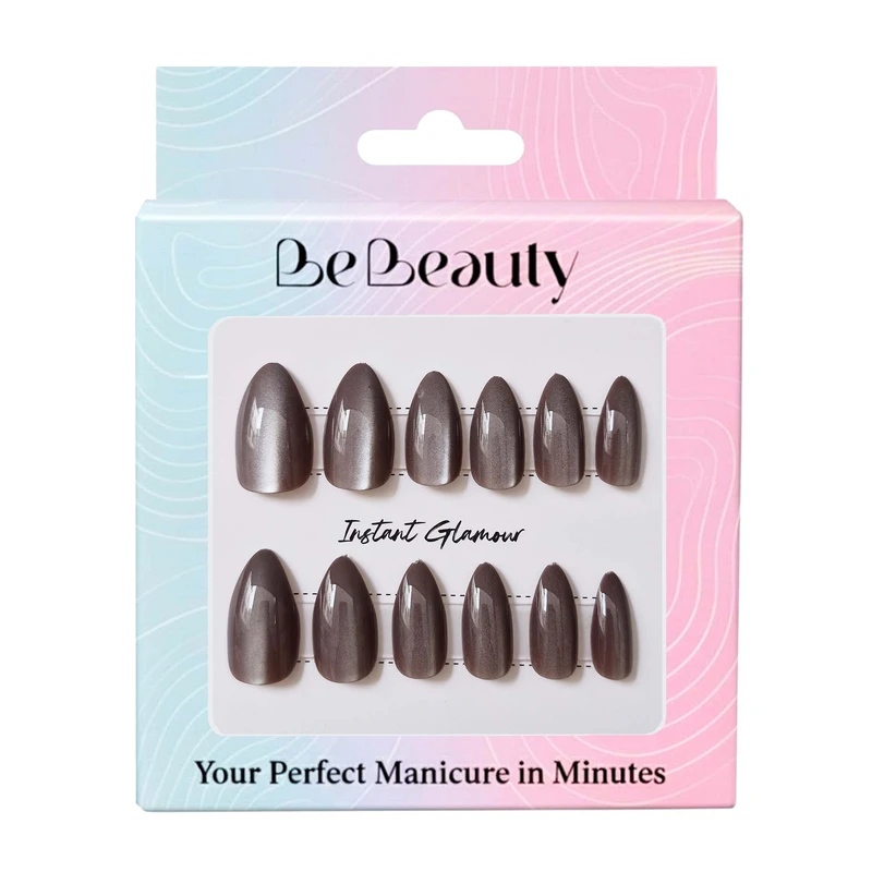 ناخن مصنوعی دست بی‌بیوتی مدل CatEye1017 بسته 12 عددی