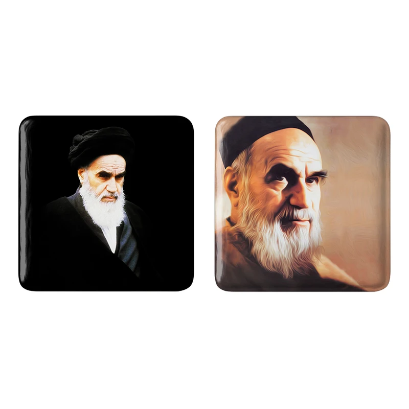 مگنت خندالو مدل امام خمینی (ره) کد 25492550 مجموعه 2 عددی