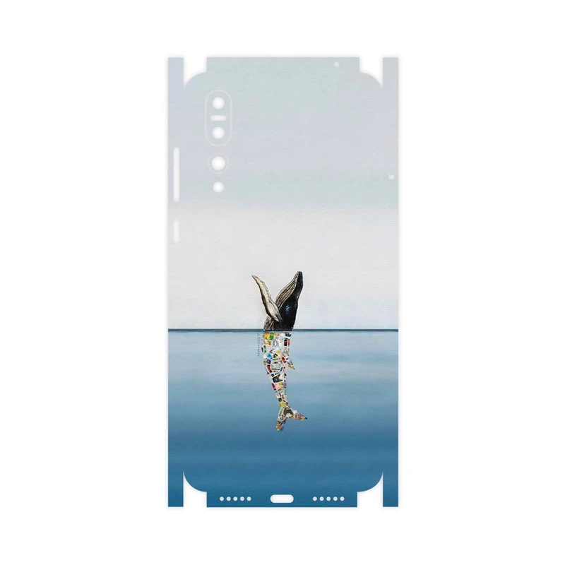 برچسب پوششی ماهوت مدل Collage of Sea Trash-FullSkin مناسب برای گوشی موبایل هوآوی P20 Pro