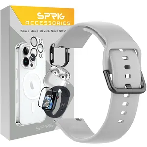 Sprig Silicone SGK Band For Samsung Galaxy Watch 6 40mm / watch 6 44mm / Watch 6 Classic 43mm / Watch 6 Classic 47mm