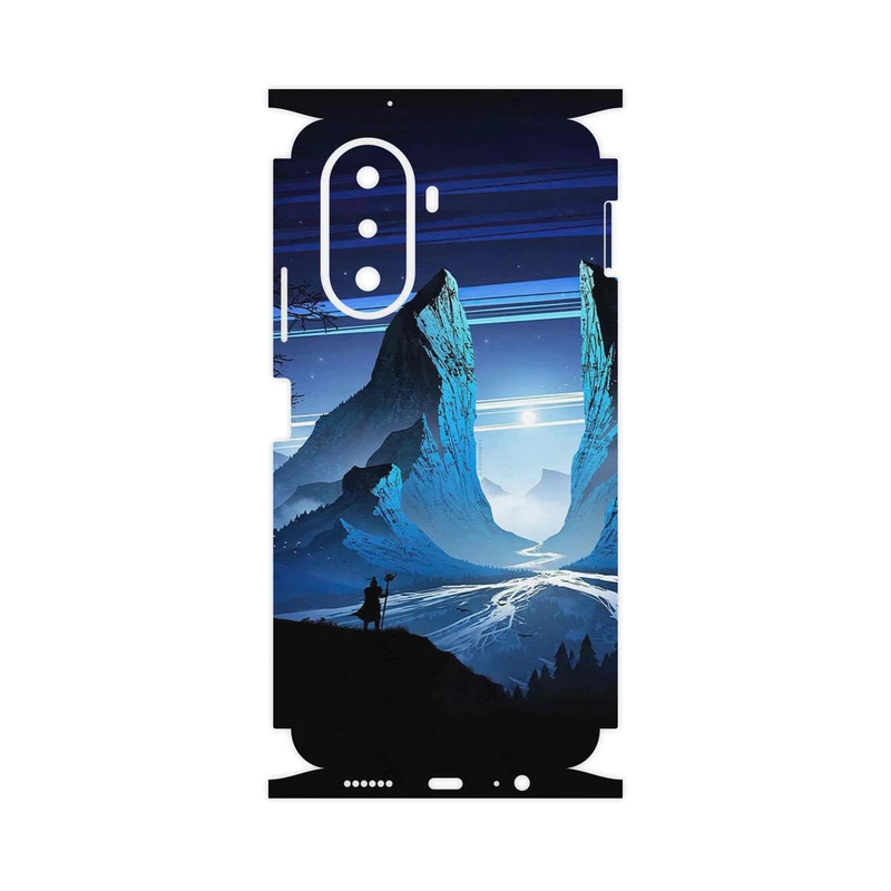 برچسب پوششی ماهوت مدل Blue Mountains Digital Art-FullSkin مناسب برای گوشی موبایل هوآوی Nova Y70