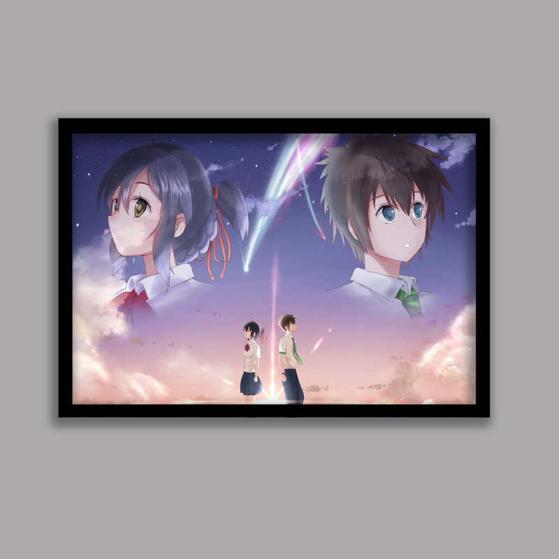تابلو مدل انیمه Your Name کد LA-G10472-2