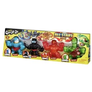فیگور موس مدل عروسک های فشاری گو جیت زو سری All Stars مجموعه 4 عددی