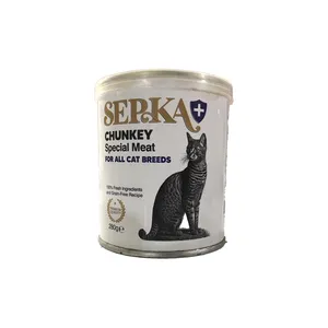 کنسرو غذای گربه سپکا مدل پلاس طعم گوشت گاو وزن 280 گرم