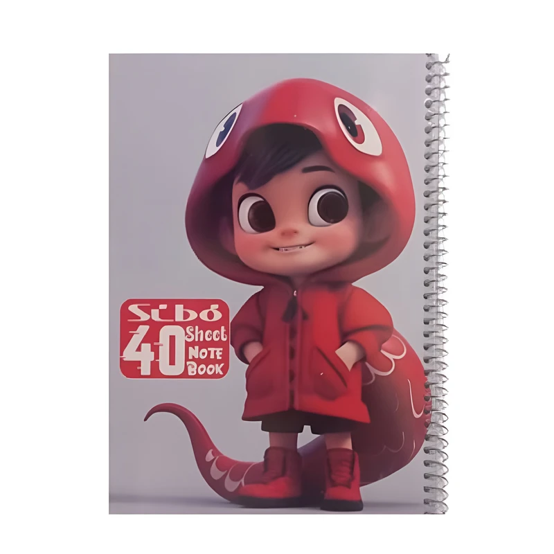 دفتر مشق 40 برگ سیبو مدل پسر بچه بازیگوش کد 100989