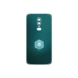 MAHOOT Minimal Cube icon Cover Sticker for OnePlus 6