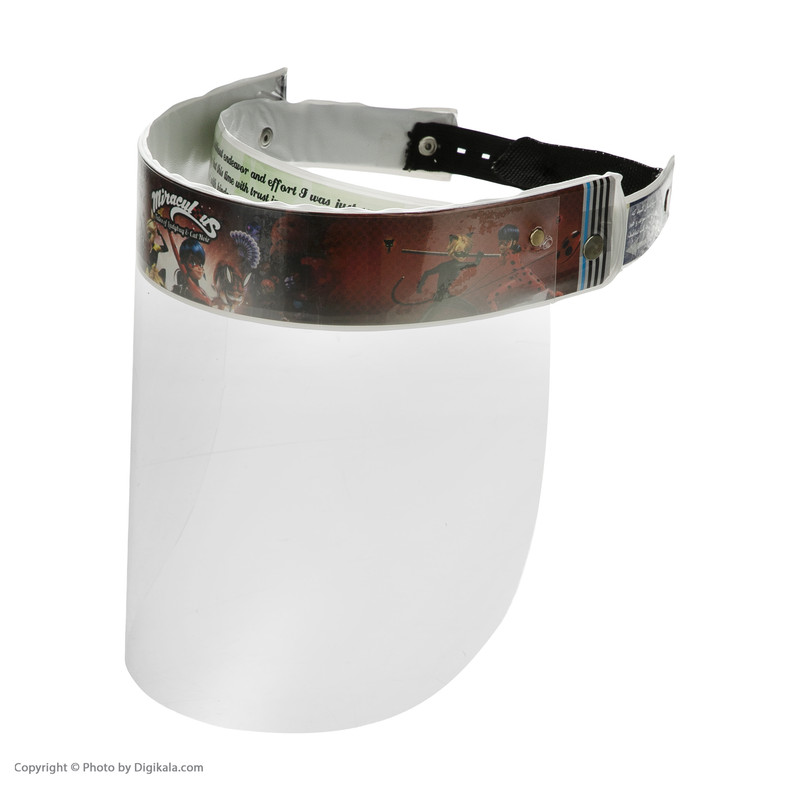 شیلد محافظ صورت کودک مدل دختر کفشدوزکی