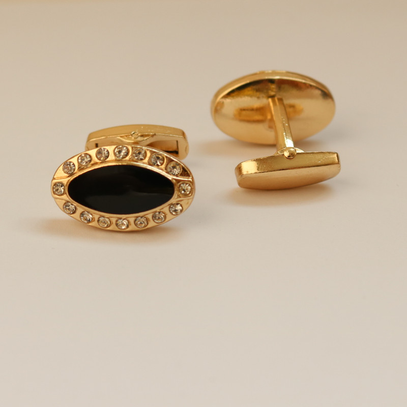 ست دکمه سردست و گیره کراوات مردانه مدل 557