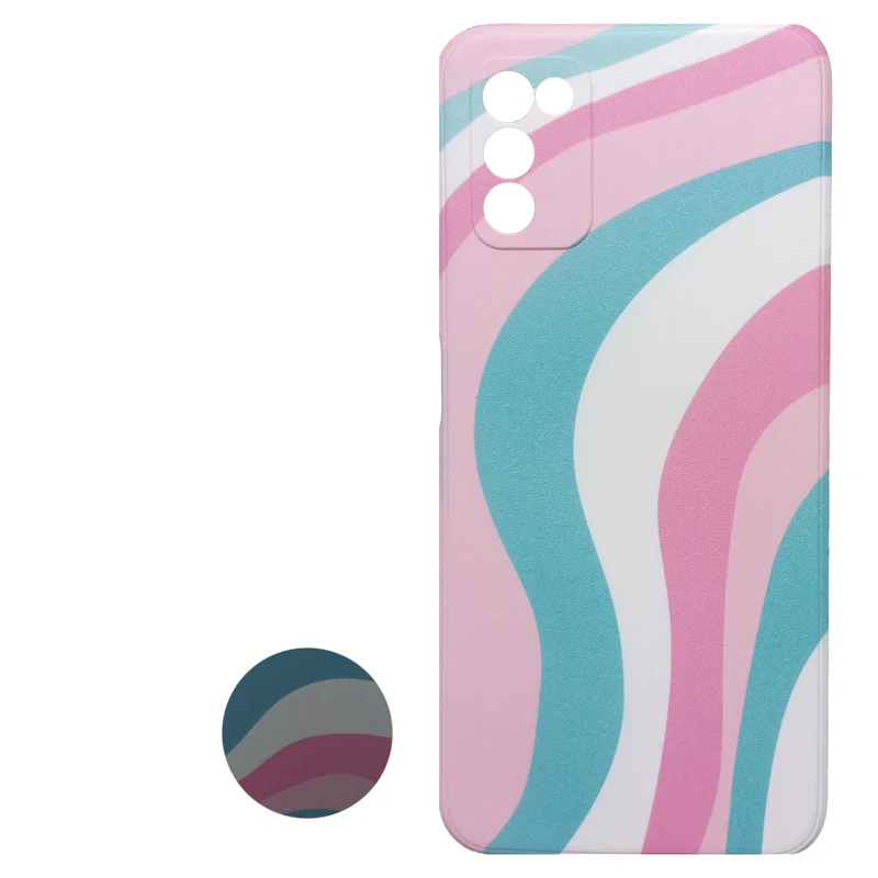 کاور مدل S0644 مناسب برای گوشی موبایل سامسونگ Galaxy A03s به همراه پاپ سوکت 