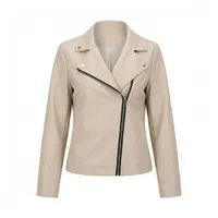 کت چرم زنانه کد 78123