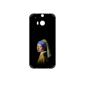MAHOOT Girl with a Pearl Earring of Vermeer Cover Sticker for HTC One M8