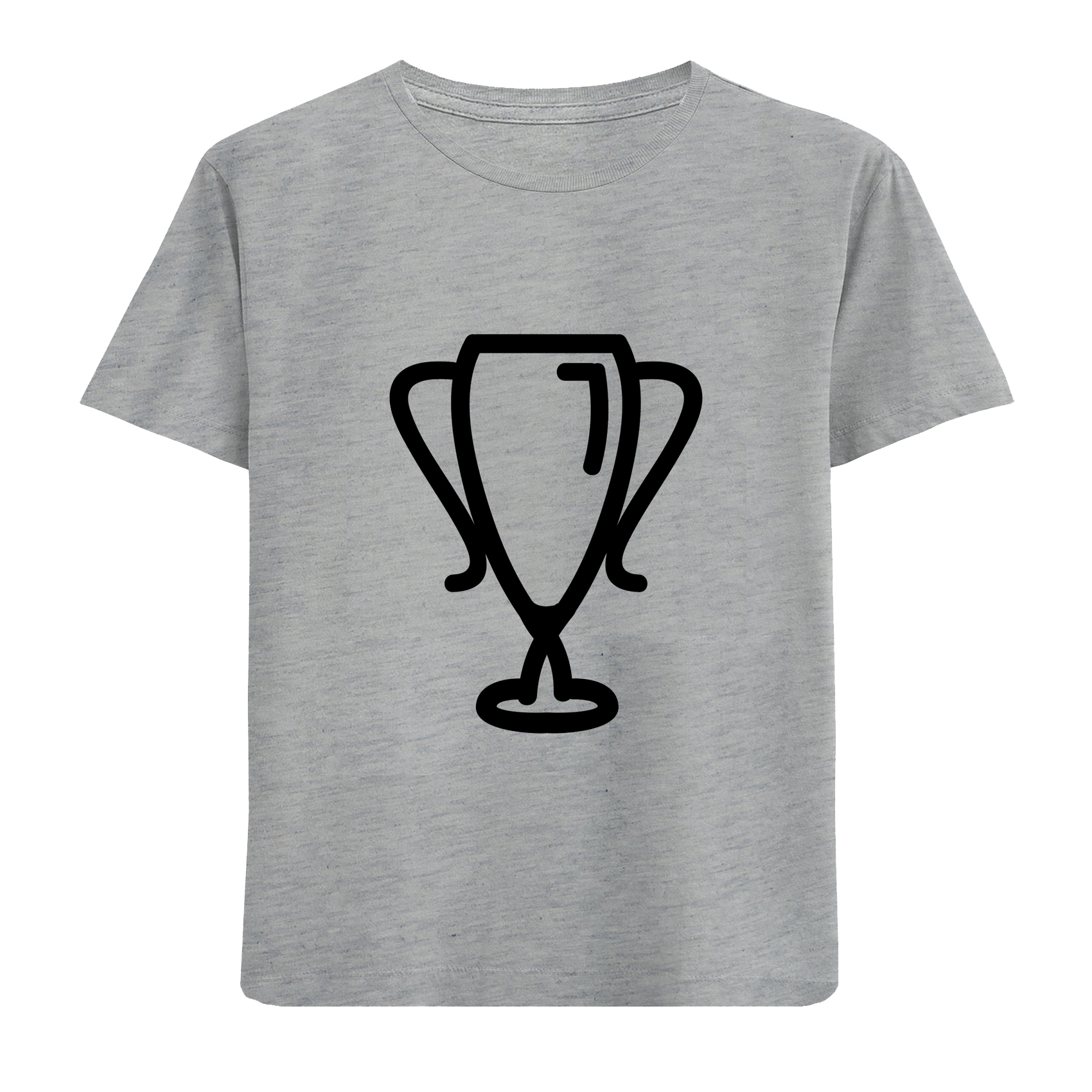 تی شرت آستین کوتاه پسرانه مدل جام قهرمانی W298