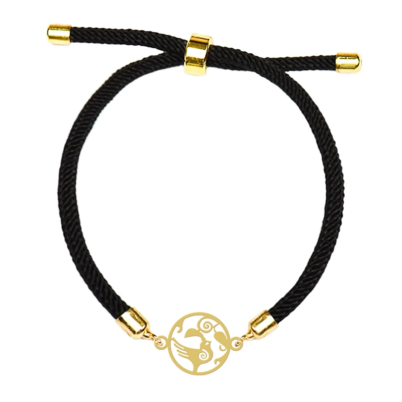 دستبند زنانه هایکا مدل مرغ آمین کد d.ha350