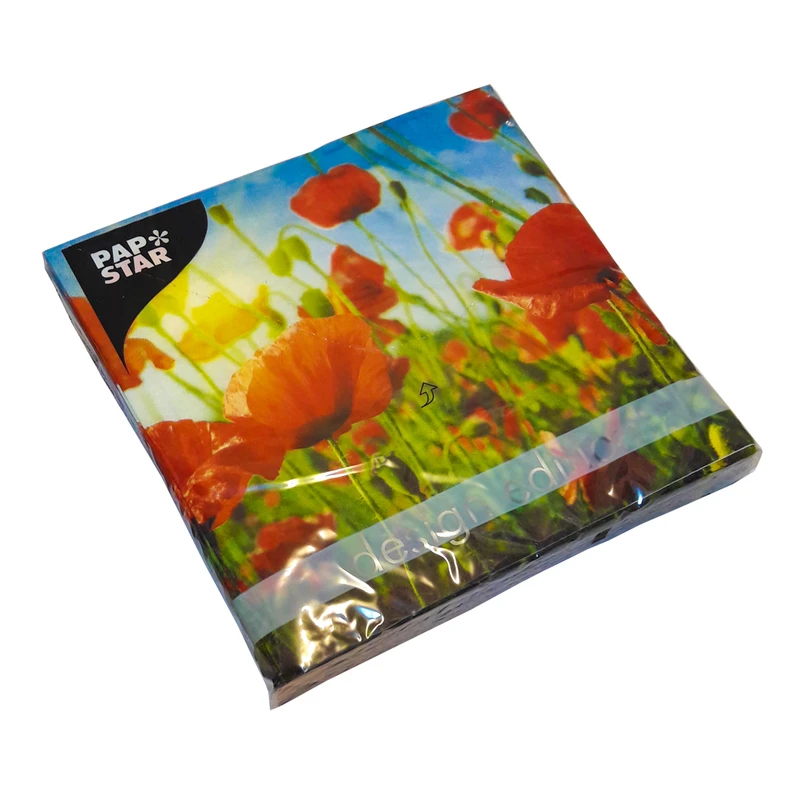 دستمال سفره پپ ستار مدل DEdition کد 791 بسته 20 عددی