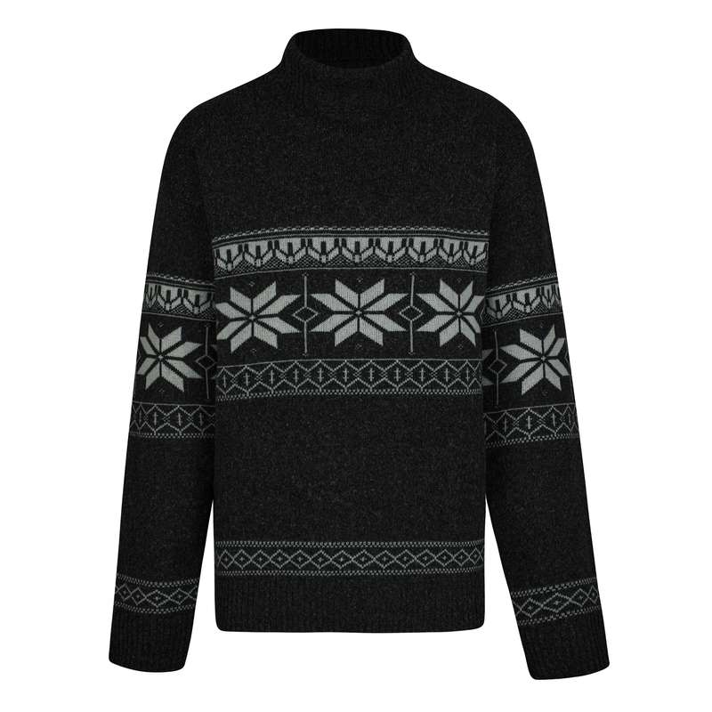 پلیور یقه اسکی مردانه مدل هندسی کد GO-SKI-BLK رنگ مشکی پلیور یقه اسکی مردانه مدل هندسی کد GO-SKI-BLK رنگ مشکی