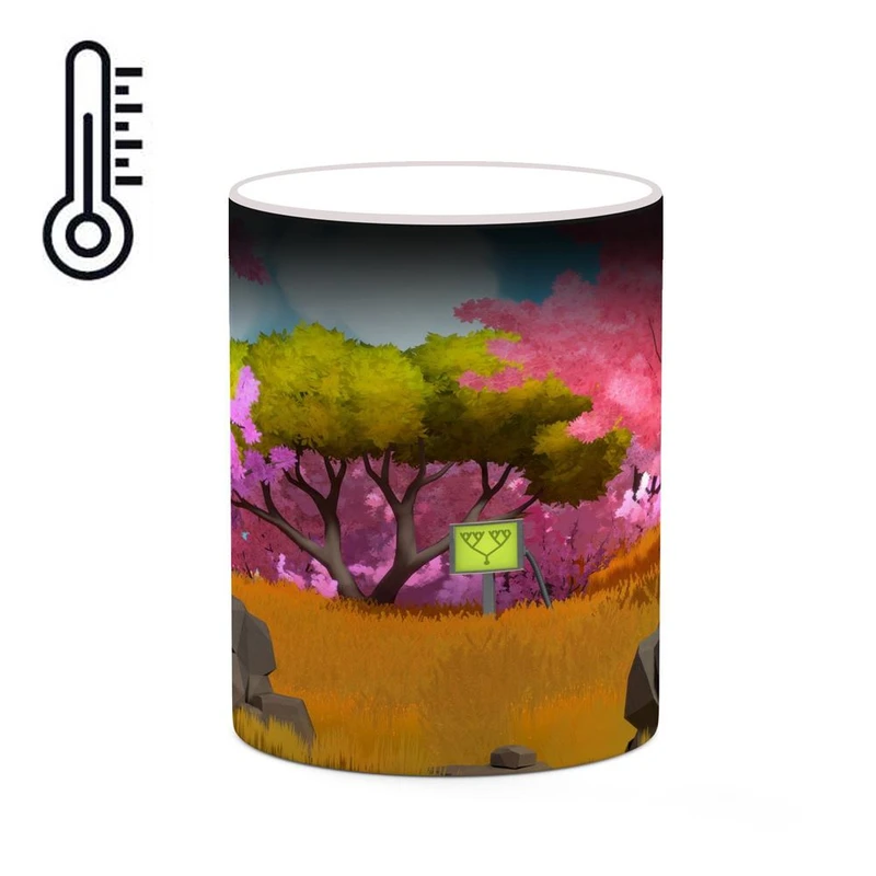 ماگ حرارتی کاکتی مدل بازی The Witness Game کد mgh31187