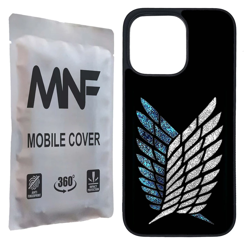 کاور ام ان اف طرح انیمه Attack On Titan کد P-229 مناسب برای گوشی موبایل اپل iPhone 13 Pro