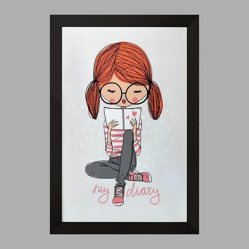 تابلو خندالو مدل دخترونه  کد 1626