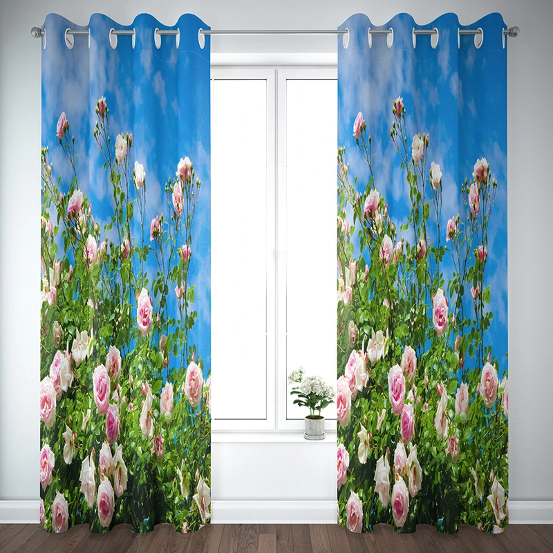 پرده مدل پانچی DK300 48 سایز 300x135 سانتی متر