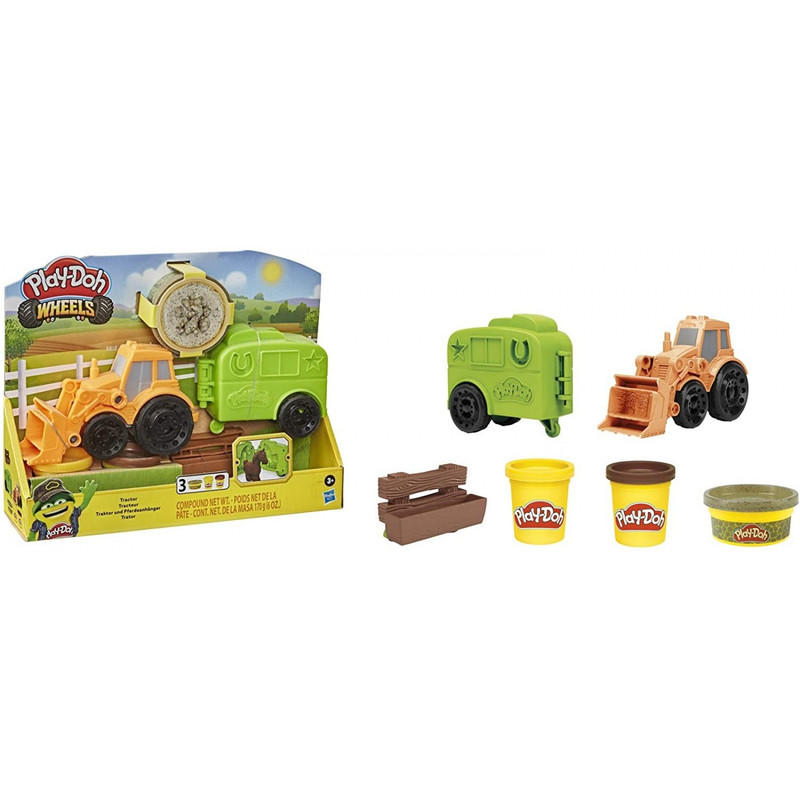 خمیر بازی هاسبرو مدل Play-Doh Tractor کد F1012 خمیر بازی هاسبرو مدل Play-Doh Tractor کد F1012