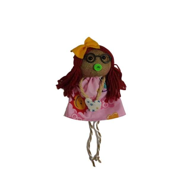 عروسک مدل دختر عینکی کد 4044