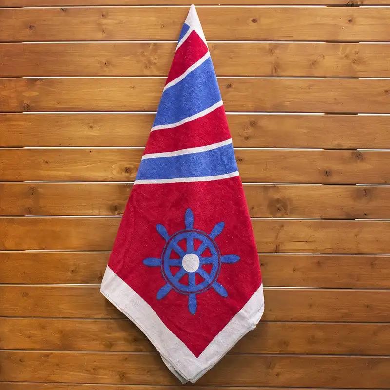 حوله حمامی پودایران مدل ملوان سایز 150×90 سانتی متر