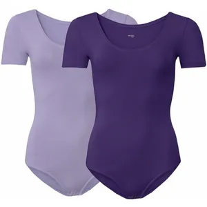 بادی آستین کوتاه زنانه اسمارا مدل POL0034 مجموعه 2 عددی