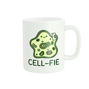 Pod Afarin a biology cut cell mug