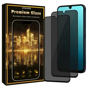 محافظ صفحه نمایش آکوآرا مدل Premium PRV2 مناسب برای گوشی موبایل شیائومی Poco C71 بسته دو عددی