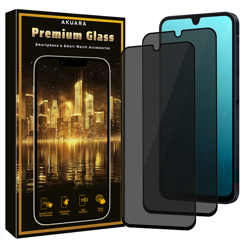 محافظ صفحه نمایش آکوآرا مدل Premium PRV2 مناسب برای گوشی موبایل شیائومی Redmi A3 Pro / Redmi A4 / Redmi A5 4G بسته دو عددی