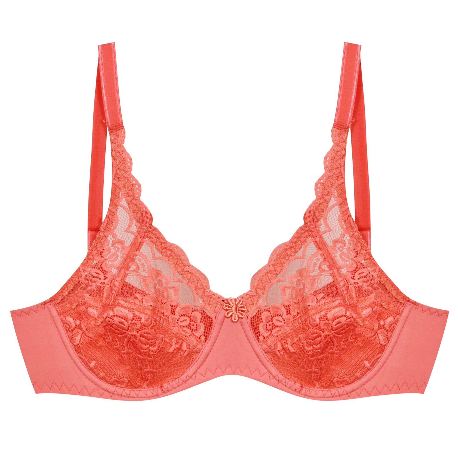 سوتین زنانه پانیذ مدل گیپوری فنردار کد 66364-new -  - 1