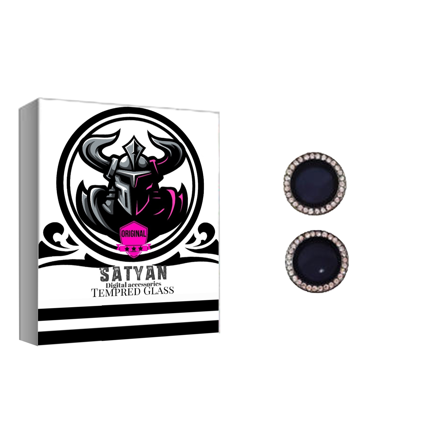 محافظ لنز دوربین ساتیان گلس مدل NEGIN مناسب برای گوشی موبایل اپل iPhone 12