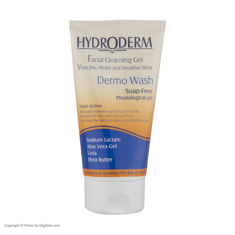 ژل شست‌وشوی صورت هیدرودرم مدل Very Dry Skin وزن 150 گرم