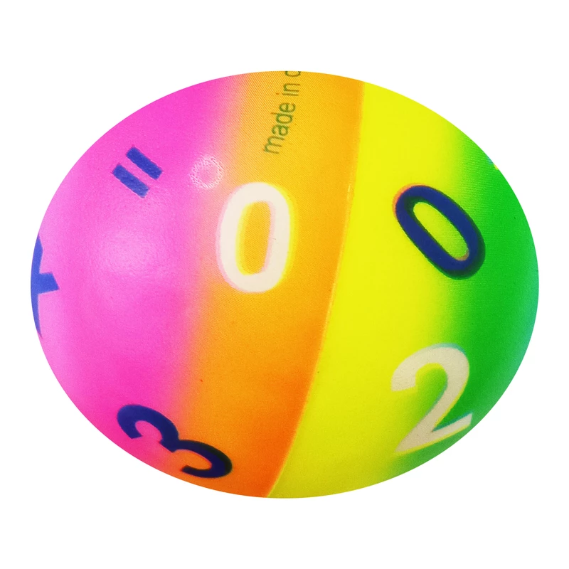 توپ بازی مدل اسفنجی طرح اعداد کد 456