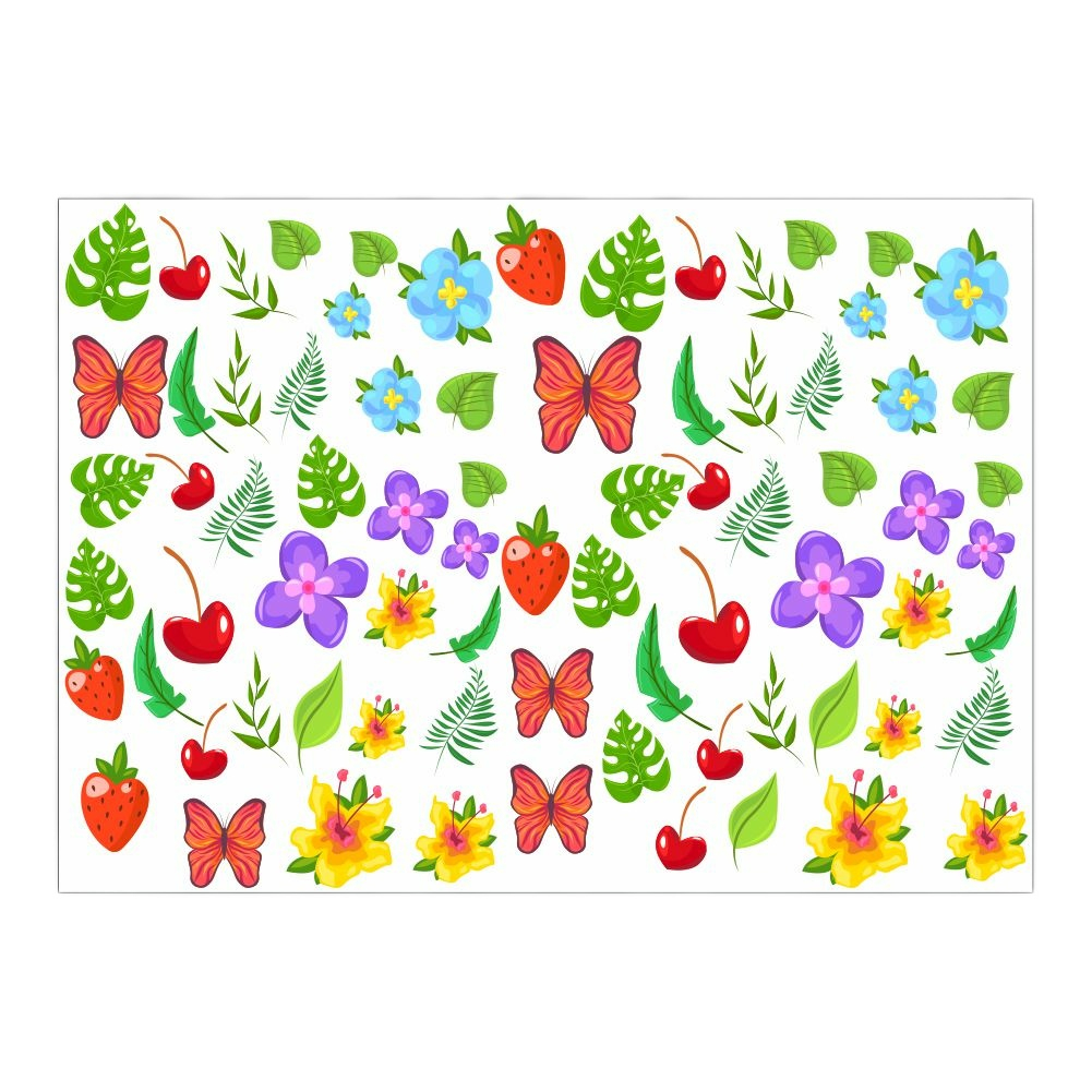 برچسب لنز ناخن مدل L2005