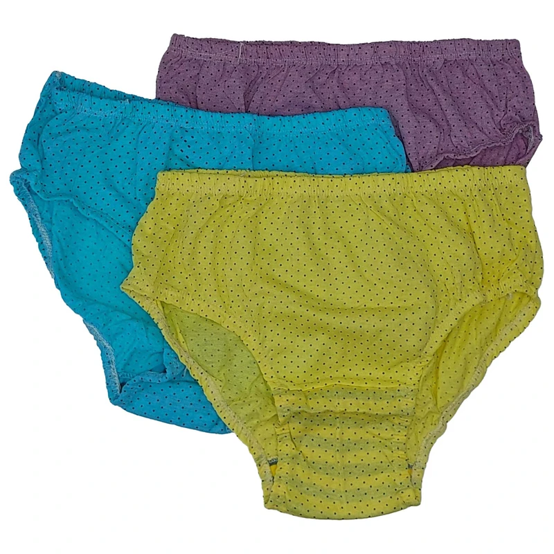 شورت زنانه مدل نخی خالدار اورانوس کد 1411L3 مجموعه 3 عددی