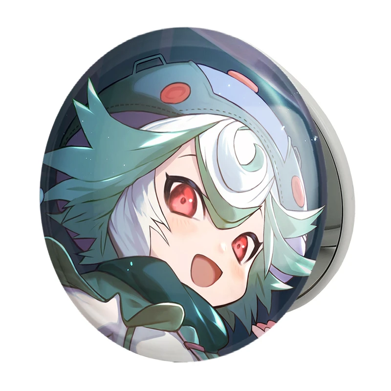 آینه جیبی خندالو طرح میدوری انیمه ساخته شده در پرتگاه Made in Abyss مدل تاشو کد 22117 