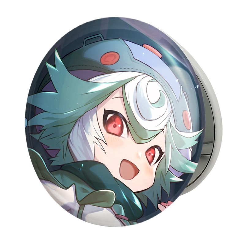 آینه جیبی خندالو طرح میدوری انیمه ساخته شده در پرتگاه Made in Abyss مدل تاشو کد 22117 