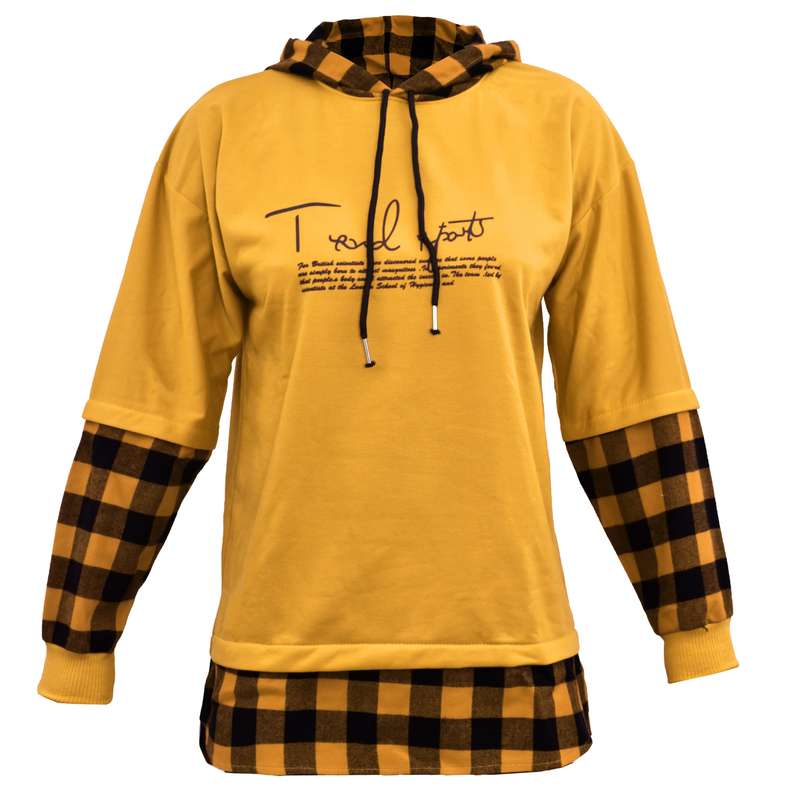 هودی زنانه کد TRN010-KHH