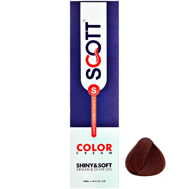 رنگ مو اسکاتس سری  Copper شماره CO3 حجم 100 میلی لیتر رنگ بلوند مسی متوسط