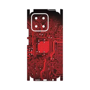 MAHOOT Red_Printed_Circuit_Board-FullSkin Cover Sticker for Honor X5b